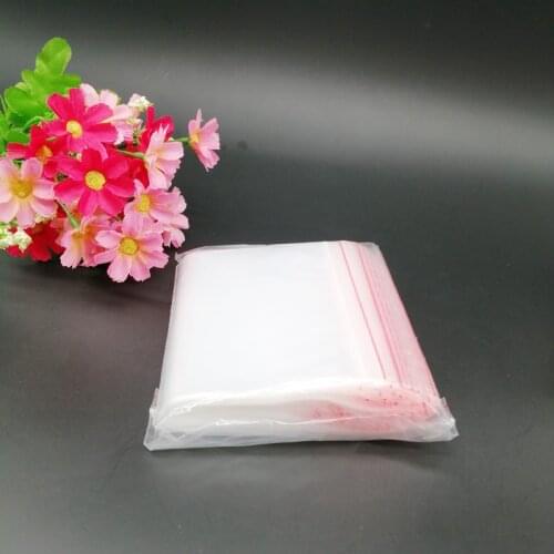 500pcs Plastic Ziplock Bags Reclosable Fresh Keep Clear Zip Lock Plastic Bags Reclosable Zip Lock Poly Small Jewelry Bag Storage