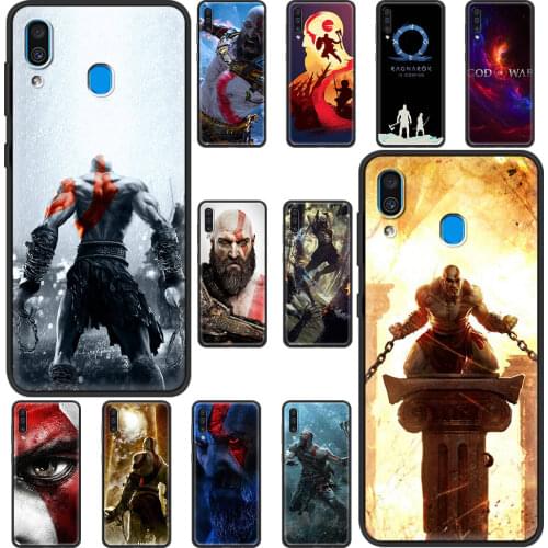 Case For Samsung Galaxy A50 A10 A20e A70 A30 A40 A20 A20s A10s Shockproof Soft Phone Back Cover Funda Game God Of War Shell Capa