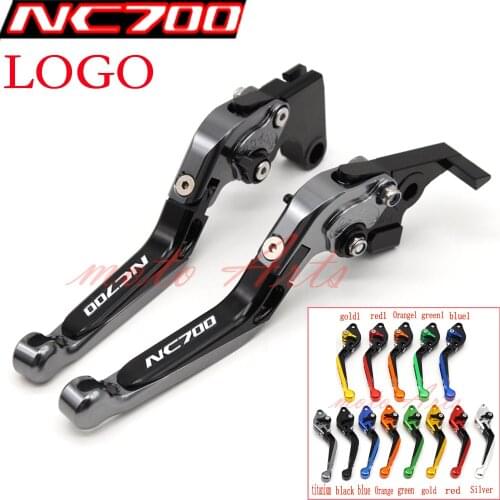 For HONDA nc700 nc750 s/x nc750s nc750x nc700s nc700x motorcycle clutch levers brake folding adjustable handlebar hand grips