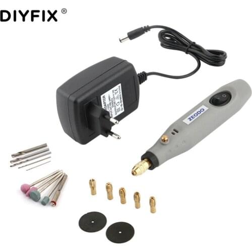 DIYFIX Electric Grinder Mini Drill Dremel Grinding Set Dremel Accessories Tool for Milling Polishing Drilling Cutting Engraving