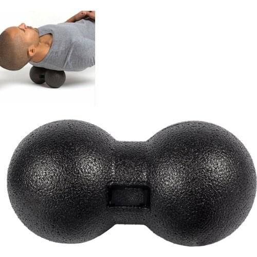 Peanut Massage Balls Double Lacrosse Yoga Ball Lightweight Fitness Body Suited for Myofascial Release Trigger Point Therapy
