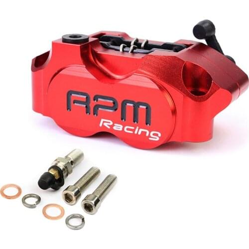 Motorcycle Rpm Brake Caliper Brake Pump 82mm Mounting 4 Piston Radial For Yamaha Kawasaki Scooter Rsz Jog Force Dirt Bike Modify