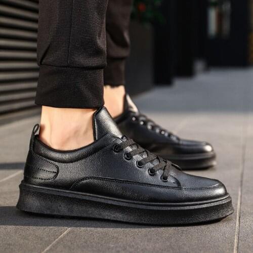 Trainers men zapatos casual sneaker Male leather summer sapatos leisure sale casuales para s male Mens Fashionable fashion hot