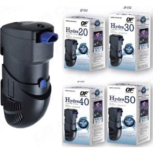 OCEAN FREE OF Aquatic Depurator Aquarium Water Purifier Filter Fish Tank Internal Filter pump Hydra 20/30/40/50 HYDRO PURE