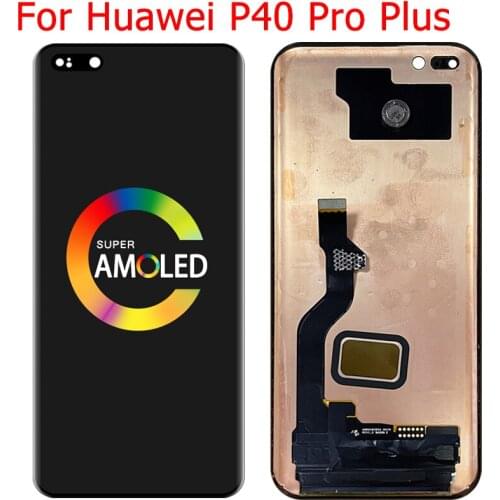 Original P40 Pro+ LCD For Huawei P40 Pro Plus Display LCD Screen With Frame 6.58" ELS-N39 ELS-AN10 Touch Screen Display Parts