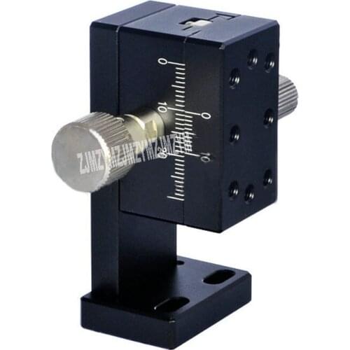 Dovetail Slot Z Axis LWZ2542 Precision Fine-tuning Manual Displacement Gear Rack Drive Sliding Table 24.5N (2.5kgf) (25*42mm)