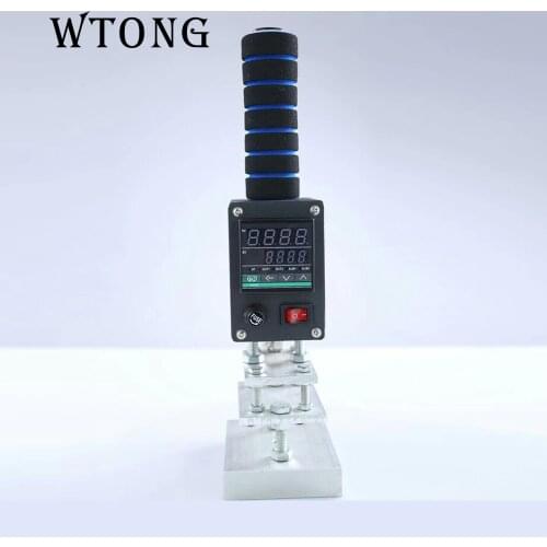 Portable handheld hot stamp machine leather embosser wood branding machine, hot stamp machine for logo