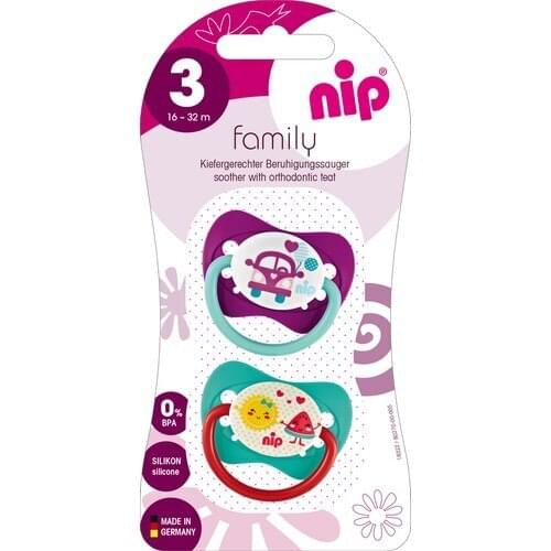 Nip Family Silicone Nipple 16 - 32 Month