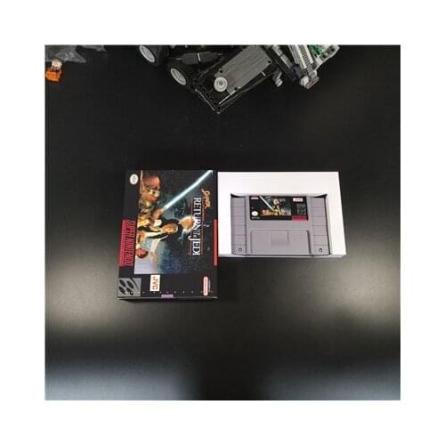 Super Star Game Wars - Return of the Jedi - Action Game Card US Version with Retail Box