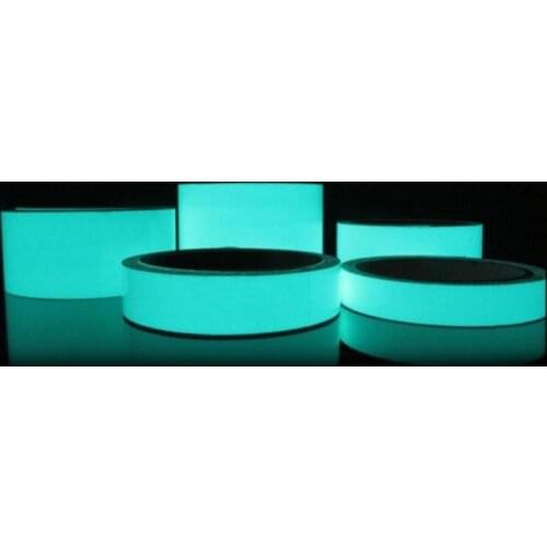 1m*1.5cm Luminous Fluorescent Night Self-adhesive Glow In The Dark Sticker Tape Safety Security Home Decoration Warning Tape