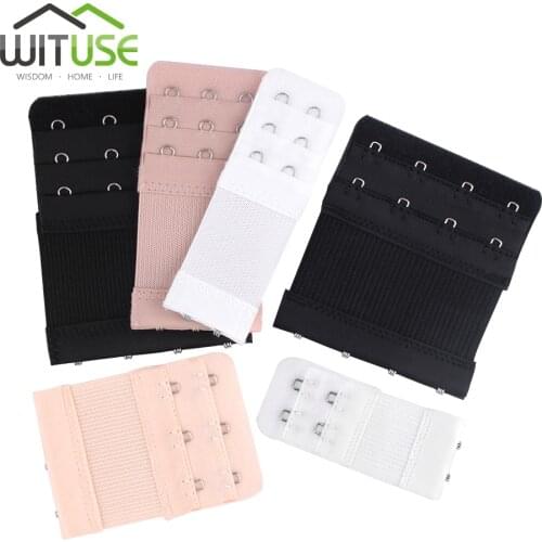 2/3/4Hook Bra Extender For Womens Elastic Bra Intimates Strap Replacement Hook Clip Lengthened Adjustable Belt Buckle Intimates