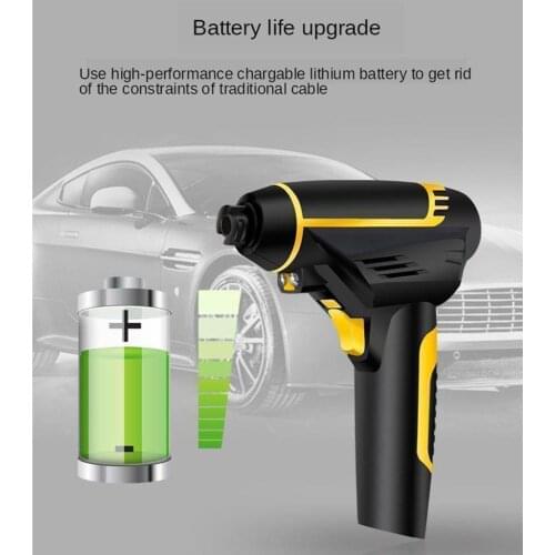 Vehicle-mounted Universal Power Supply Hand-held Compression Car Air Pump