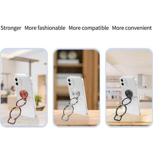 360 Degree Rotatable Finger Ring Phone Socket Holder Mobile Phone Bracket Fold Portable Storage Lightweight And Portable Bracket