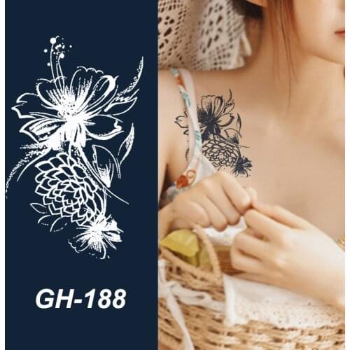 1pc Water Transfer Tattoo Sticker Funny Cute Cartoon DIY Body Art Arm Wrist Temporary Fashion Fake Tattoo for Women Men Supplies