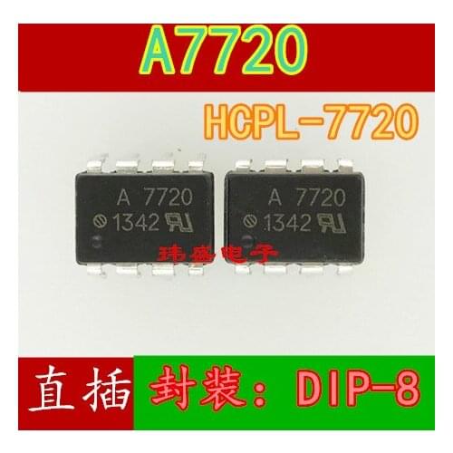 10pcs A7720 HCPL7720 HCPL-7720 DIP-8 ic