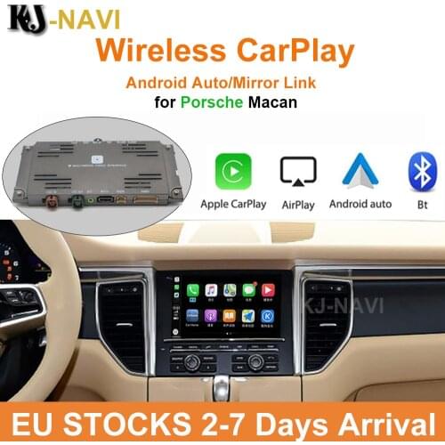 Wireless Apple CarPlay for Porsche PCM 3.1 PCM 4.0 PCM3.1 Macan 2010-2016 Android Auto iOS Mirror Car play Support Rear Camera