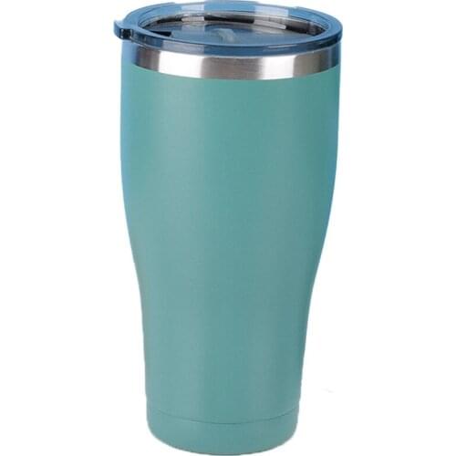 Stainless Steel Household Ice Cup Car Cup Car Portable Ice Cup 30Oz Double Vacuum Waist Cup