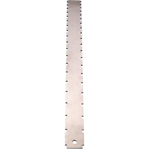 Guitar Neck Notched Straight Edge Luthiers Tool For Most Electric Guitars For Gibson Fretboard And Frets Stainless Steel