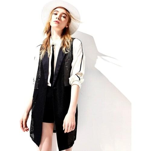 Женские длинные жилеты HAIZHONGXU China At AliExpress