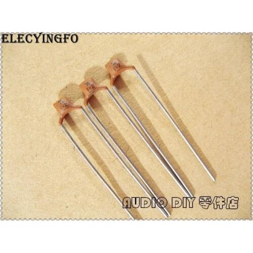 20pcs/100pcs STCO 1.2pF 63V 63V1.2pF 0.25pF NP0 silver film ceramic capacitor Old Stock