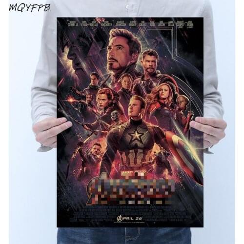 Kraft Movie Paper Poster Wall Decoration Painting Household Products 50.5x35cm