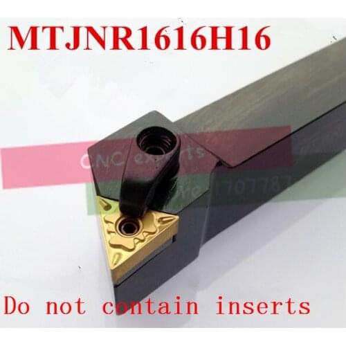 MTJNR1616H16 16*16*100mm Metal Lathe Cutting Tools,CNC Turning Tool,Lathe Machine Tools, External Turning Tool Type MTJNR/L