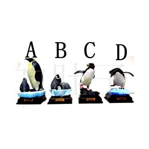 Pvc figure Model toy Antarctic Penguin 4pcs/set
