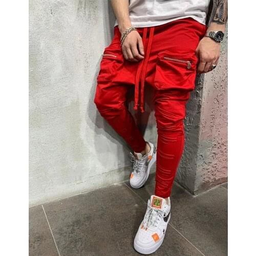 Mens Pants Streetwear Mens Casual Pants 2021 Pure Cotton Spring and Autumn Fashion Slim Mens Jogging Pants Sports Pants Harem