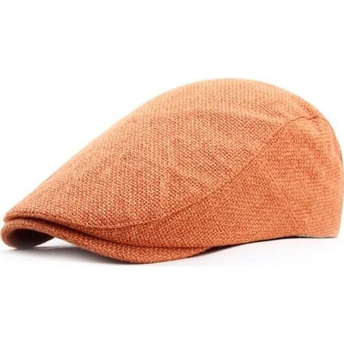Mens and womens beret caps all-match fashion new forward cap thin painter hats