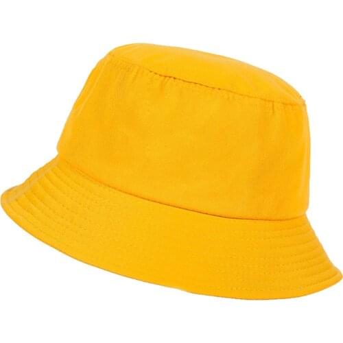 2020 New Summer Solid Color Panama Hats Unisext Fashion Fisherman Hat Men and Women Outdoor Leisure Sunshade Caps Wholesale