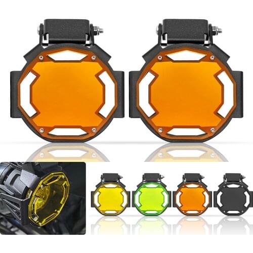 New For BMW R1200GS F800GS R1250GS F850GS F750GS ADV G310GS S1000XR Motorcycle Flipable Fog Light Protector Guard Lamp Cover