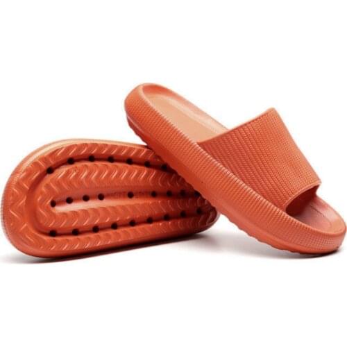 Fashion Slippers Women Thick Platform Women Indoor Bathroom Slipper Soft EVA Anti-slip Home Floor Slides Ladies Summer Shoes Men