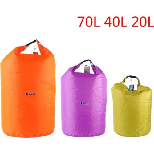 20L 40L 70L Waterproof Dry Bag Pack Sack Swimming Rafting Kayaking River Trekking Floating Sailing Canoing Boating Water