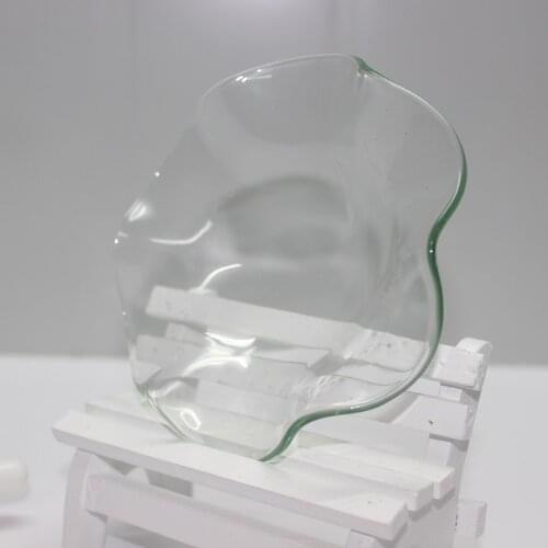 Essential Oil Plate Oil Dish Aroma Lamp Plate Fragrance Lamp Tray Aroma Wax warmer Plate Glass Dish For Electric Diffuser