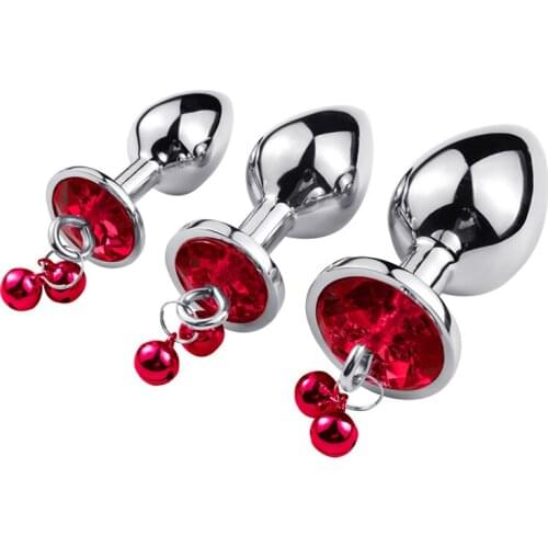 Adult Products 3 Size Anal Plug Stainless Steel Anal Plug Butt Plug Stimulator Anal Toys Adult Games Sex Toys Exotic Accessories