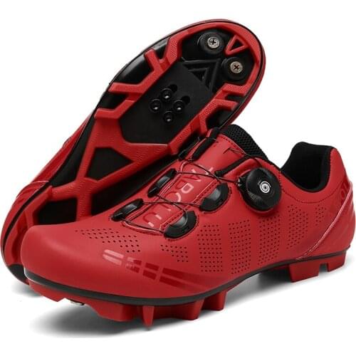 Fiber Road cycling shoes 2021 Leather ultralight Self-Locking Shoes professional racing road bike bicycle sneakers