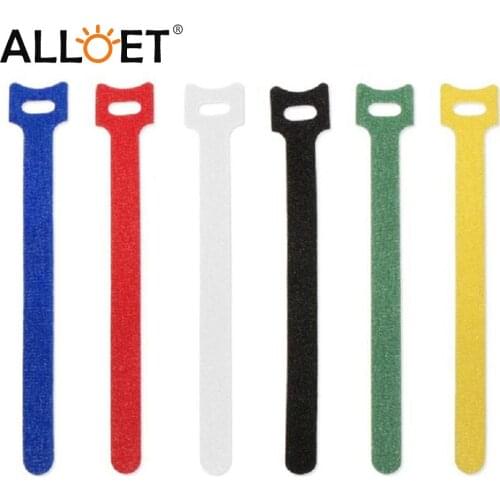 10pc Self Adhesive Cable Fastener Tape Cord Organizer Holder Ties Winder Strap Belt USB Earphone Phones Line Wire Wrap Managemen