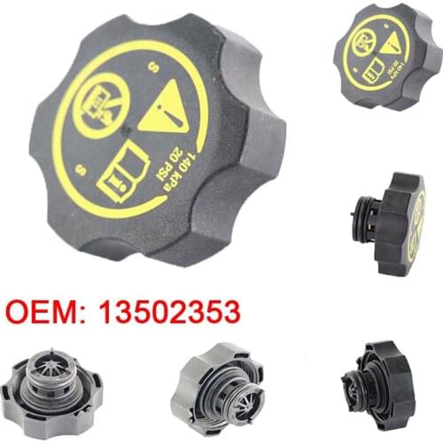 13502353 Car Tank Radiator Expansion Water Tank Cap For Vauxhall Astra Insignia