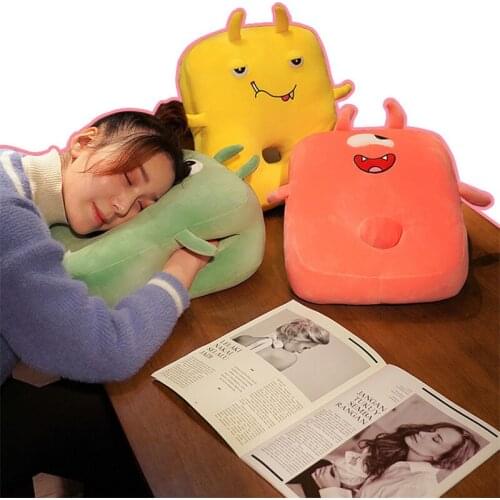 30x40cm Bed Pillows Toys Lovely Afternoon Nap Soft Reset Cushion Animals Plush Toy Neck Pillow For Kids Drop Shipping