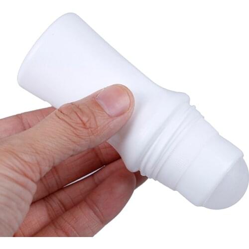 5/2/1PCS 30ml Plastic Roll On Bottle Essential Oil Perfume Empty Tube Hot Sale White Deodorant Container