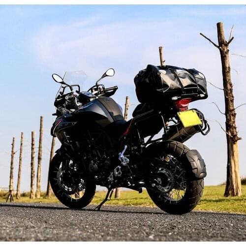 Coolride Rhino Stroll Motorcycle Back Seat Bag Motorcycle Travel Equipment Rear Tail Bag Full Waterproof Backpack Luggage Bag