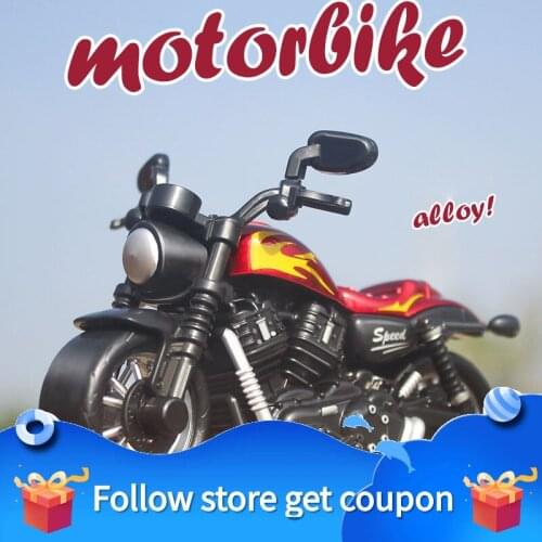 Childrens Toys 1：64 Modle Montessor Motorcycle Hot Wheels Racing Simulation Pull Back Car Game Alloy Gifts Collecting Decorate