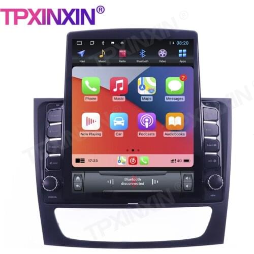 For Benz E/C-Class W211 Android 128G Wireless Carplay Touch screen Stereo Receiver 6+128G Car Radio player Radio IPS Screen