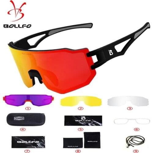 Photochromic Cycling Glasses Polarized Lenses Cycling Bicycle Goggles Mtb Sports Eyewear Men Women Sunglasses For Night Riding
