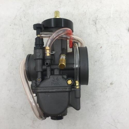 SherryBerg PWK34 34mm carburato Carburetor CARBURETTOR Racing Round Head for Keihin Carb 34PWK for yamaha HONDA KTM PWK 34 black