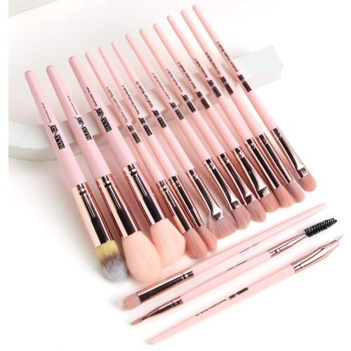 Makeup Brushes 12/15 Pcs Makeup Brushes Tool Set Powder Eye Shadow Foundation Blush Beauty Face Cosmetic Make Up Brush Maquiagem
