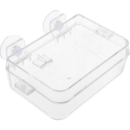 Anti-escape Food Bowl Worm Live Fodder Container for Pet Lizard Chameleon Reptile Feeder Anti-escape Food Bowl Turtle Lizard