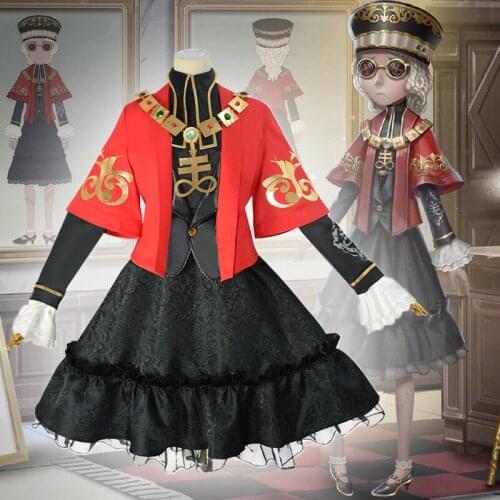 Game Identity V Cosplay Costumes Survivor Helena Adams The Minds Eye Cosplay Costume Clerk SkinUniforms Clothes Suits Dresses