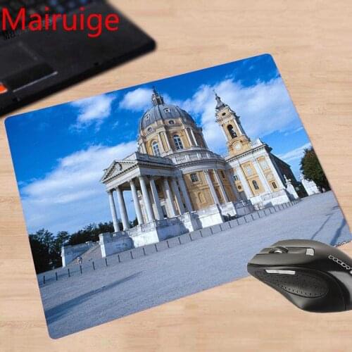 Mairuige Architectural Design Pattern Rectangular Mouse Pad Computer Notebook Office Game Mouse Pad Desk Mat