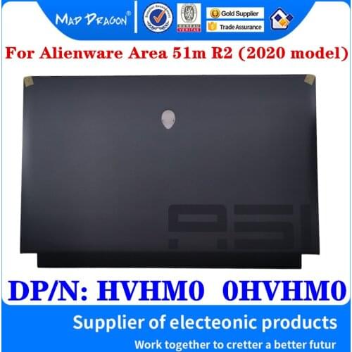 New original LCD The LCD Top Cover LCD Back Cover black For Dell Alienware Area 51m R2 (2020 model) Gaming Laptop HVHM0 0HVHM0